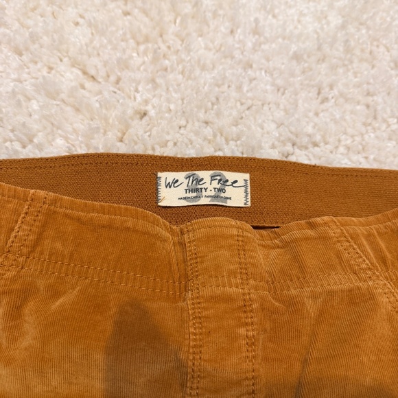 Free People Women's Brown Boot Cut Corduroy Pants - Picture 5 of 5
